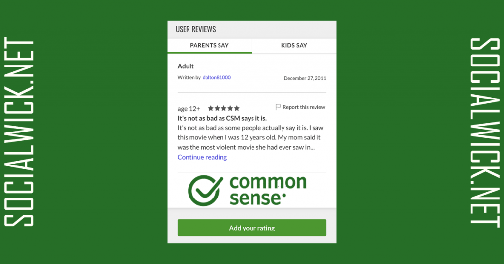 Buy Common Sense Reviews from Socialwick.net