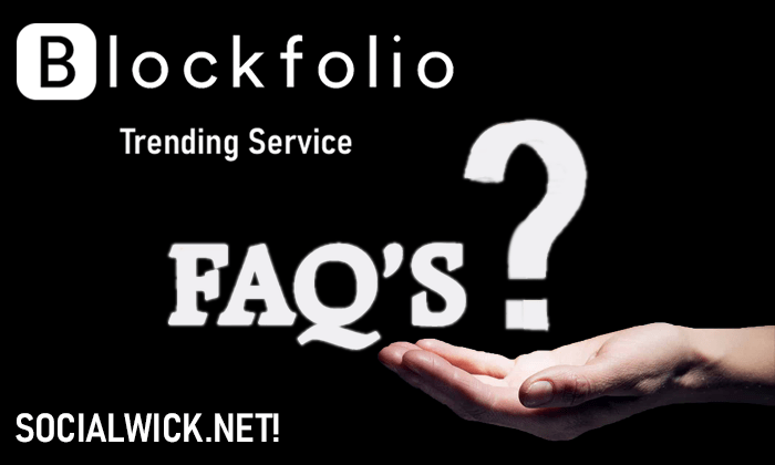 Frequently Asked Questions about BlockFolio Trending Service
