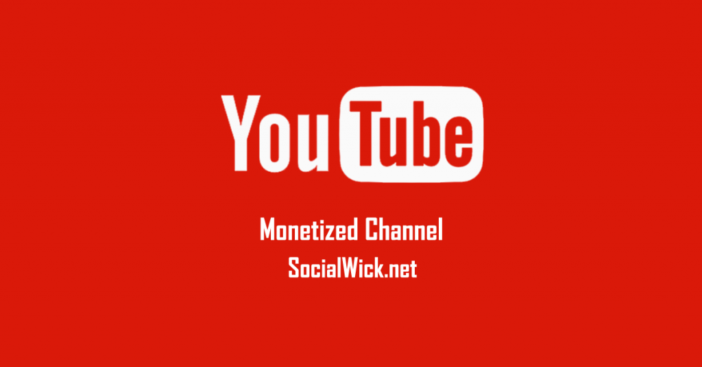 Buy Monetized YouTube Channel with SocialWick.net