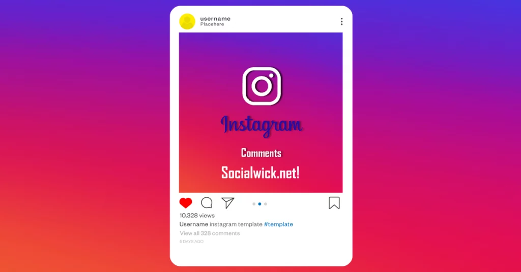 Buy Real Instagram Comments with Socialwick.net